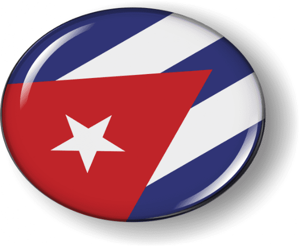 Cuba - Flag - Country Emblem 
